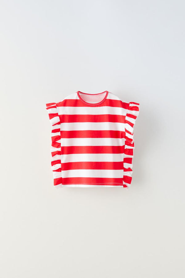 ZARA ROLLING STONES © T-SHIRT (Red)