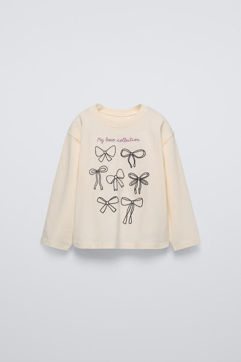 ZARA EMBROIDERED T-SHIRT