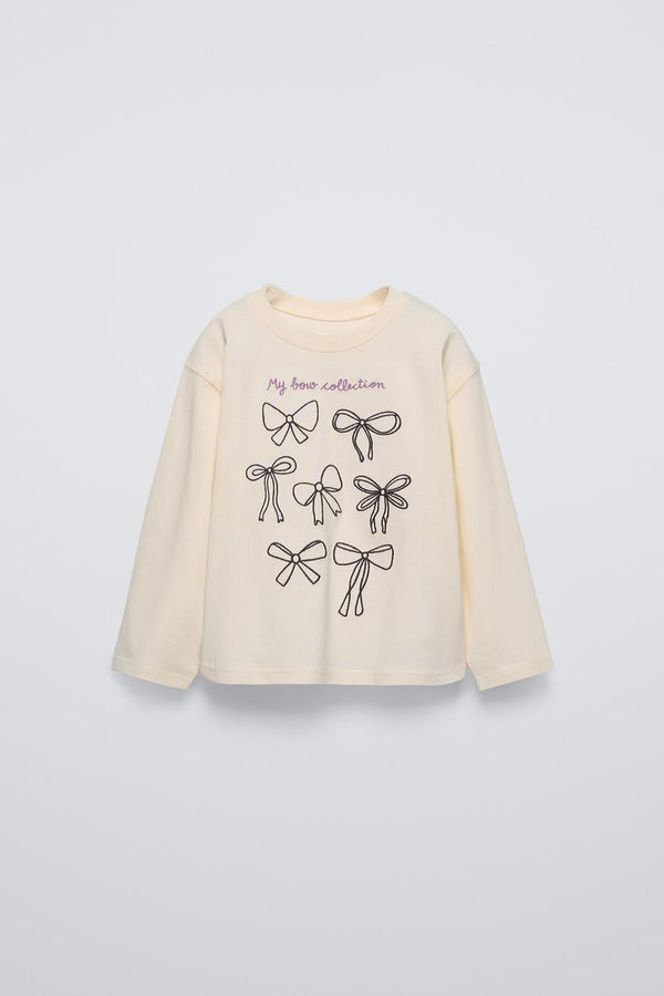 ZARA EMBROIDERED T-SHIRT