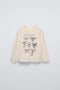 ZARA EMBROIDERED T-SHIRT
