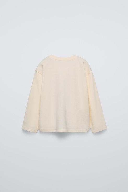 ZARA EMBROIDERED T-SHIRT