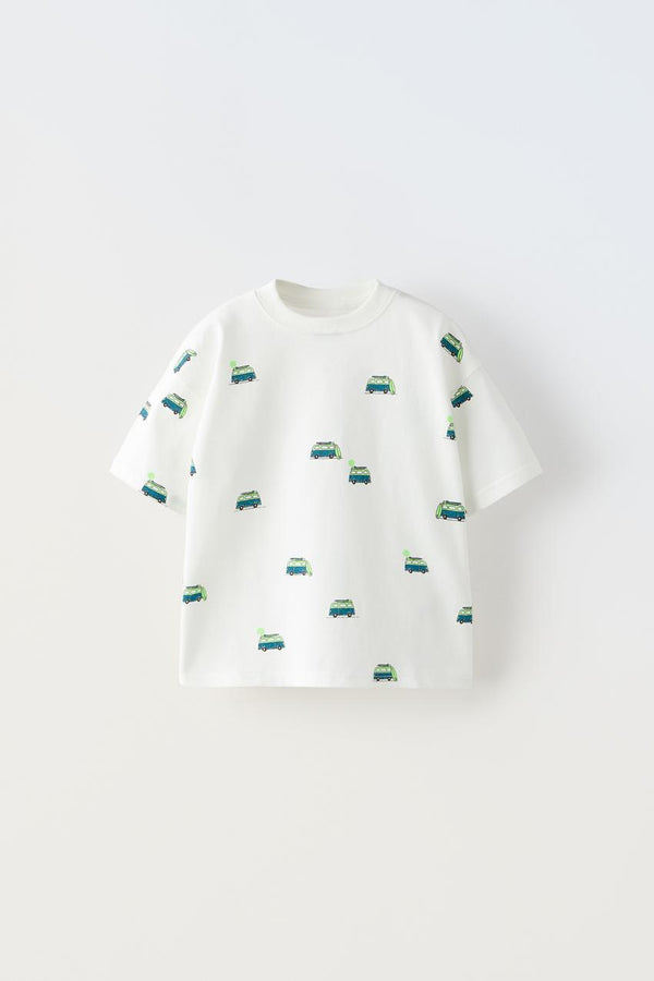 ZARA BUS PRINTED T-SHIRT