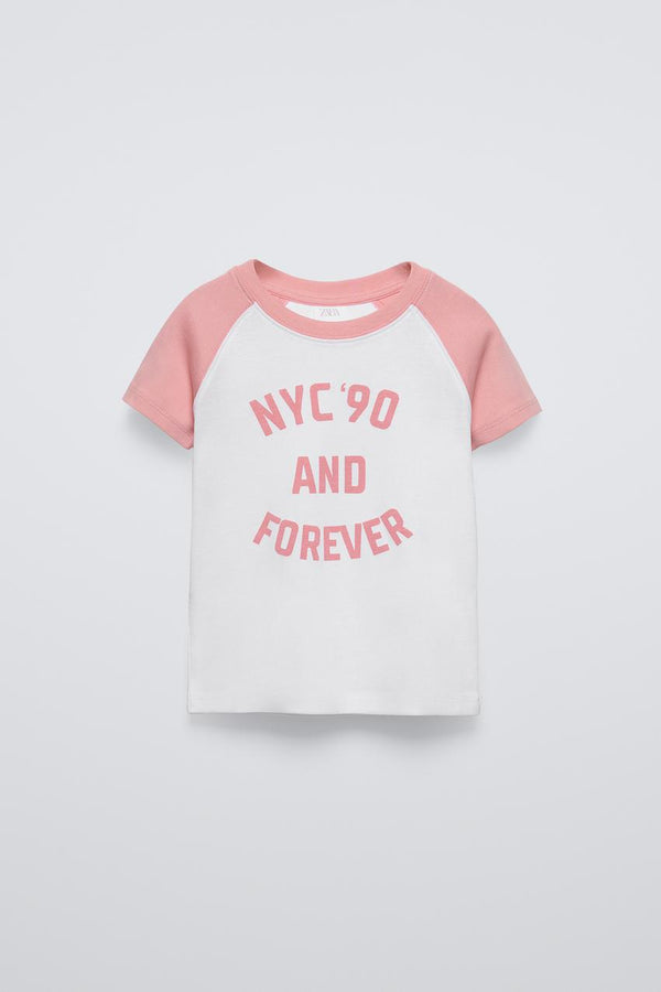 ZARA VARSITY T-SHIRT