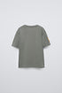 ZARA GRAFFITI T-SHIRT WITH LABEL