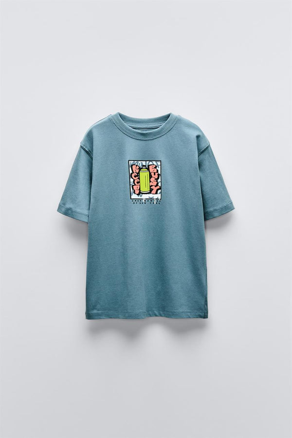 ZARA GRAFFITI T-SHIRT