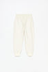 LEFTIES White basic Plush trousers