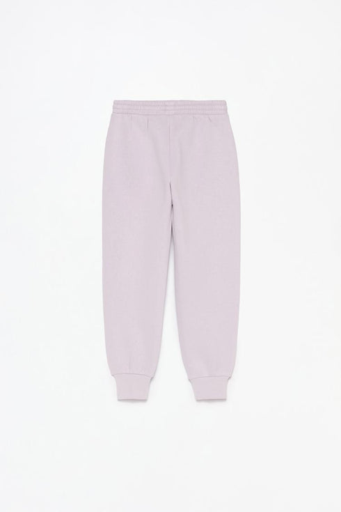 LEFTIES Purple basic tracksuit trousers