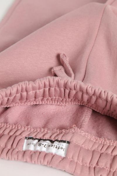 LEFTIES Pink Plush trousers