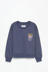 LEFTIES Fries Printed plush sweatshirt