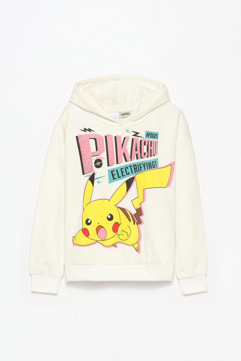 LEFTIES Pikachu Pokémon™ glitter hoodie