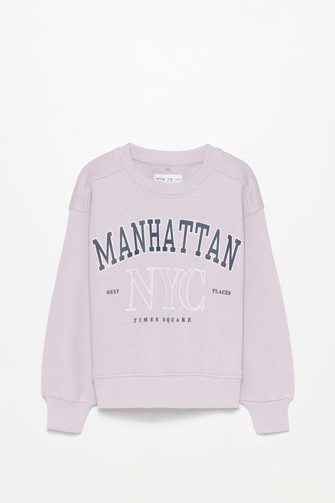 LEFTIES Purple sweatshirts