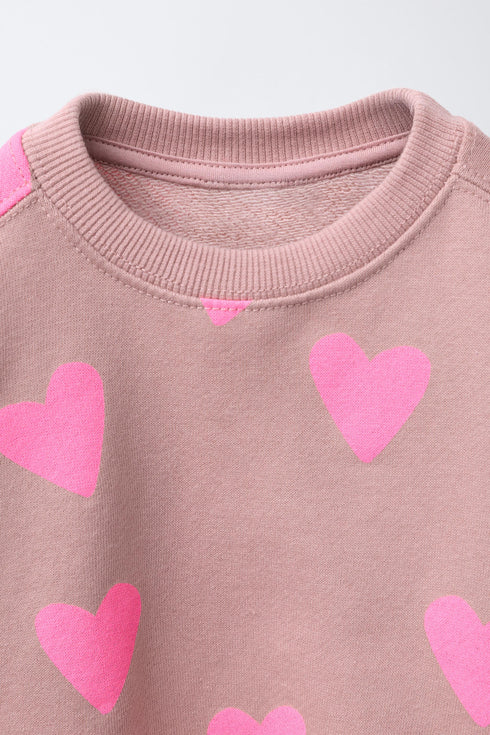 ZARA HEART SWEATSHIRT