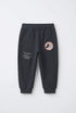 ZARA MICKEY MOUSE © DISNEY EMBROIDERED TROUSERS JOGGING