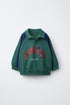 ZARA SLOGAN SWEATSHIRT