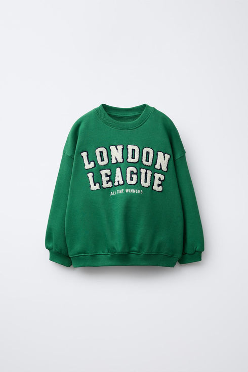 LONDON TEXT SWEATSHIRT