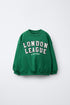 LONDON TEXT SWEATSHIRT
