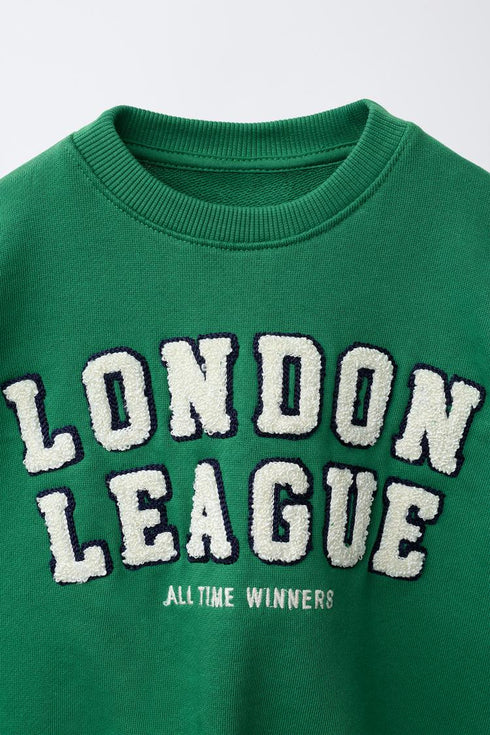 LONDON TEXT SWEATSHIRT
