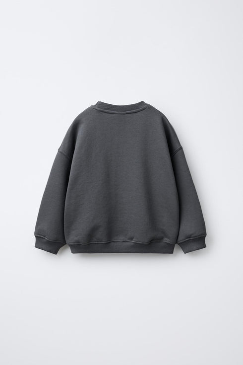 DINOSAUR PRINT SWEATSHIRT