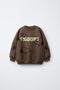 SNOOPY PEANUTS™ EMBROIDERED SWEATSHIRT