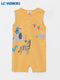 LC Waikiki Yellow Crew Neck Baby Boy Jumpsuit