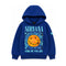 Kids Nirvana Smiley Face Graphic Hoodie – Blue
