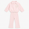 DKNY Jeans Girls Pink Sweatshirt & Trouser Set – 2 Piece Kids Outfit