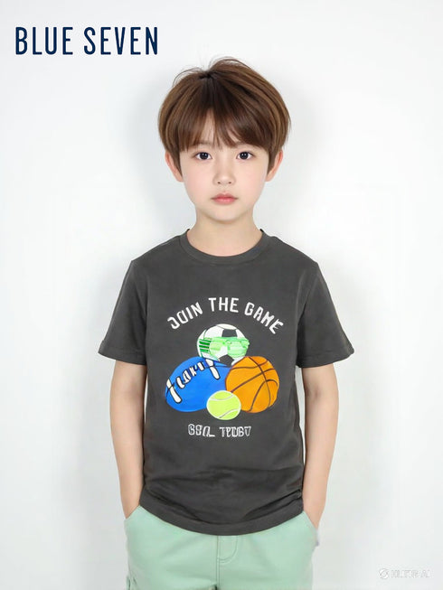 Blue Seven Game On Crusher Tee