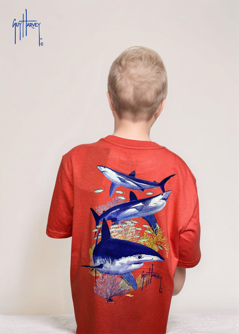 Guy Hervey Shark Snack T-Shirt