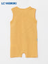 LC Waikiki Yellow Crew Neck Baby Boy Jumpsuit