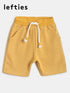 Lefties Mustard Solid Shorts