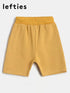 Lefties Mustard Solid Shorts