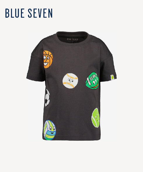 BLUE SEVEN Shirt in Anthracite