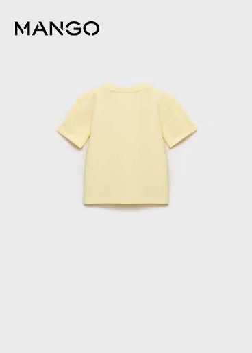 MANGO t-shirt with printed drawing