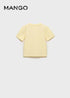 MANGO t-shirt with printed drawing