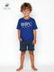 BHPC Blue Printed Boys T-Shirt