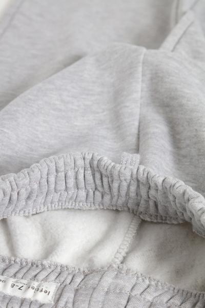 LEFTIES Grey Plush trousers