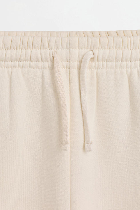 Lefties Off White Straight fleece pants