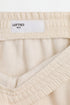 Lefties Off White Straight fleece pants