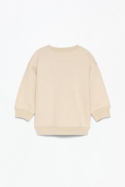 LEFTIES Printed plush sweatshirt and trousers co-ord