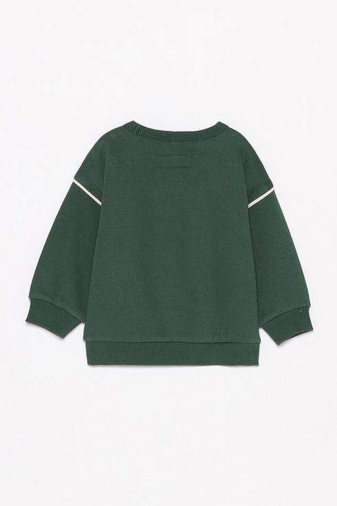 LEFTIES Plush sweatshirt with terry patch and trousers co-ord ZTH Cart
