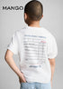 MANGO Short-sleeved cotton t-shirt
