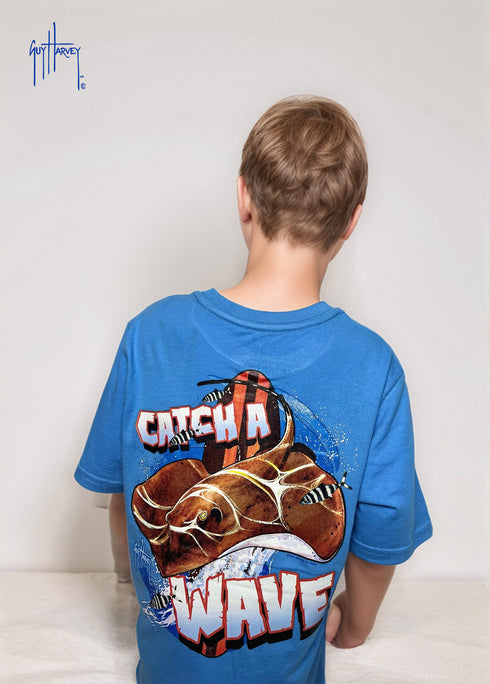 Guy Harvey Great Blue Boys Tee