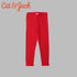 FLEECE WARM LEGGING TROUSER FOR GIRLS RED