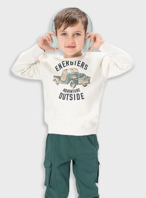 Boy's sweatshirt | DESERT GREEN