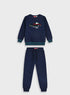 Sweatshirt jumpsuit with embroidery SET | MAREN