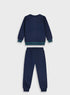 Sweatshirt jumpsuit with embroidery SET | MAREN