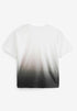 Next ALL OVER SHORT SLEEVE STANDARD - Print T-shirt - white football flames