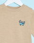 Next Boys Beige Pinted Slub T-ShirtNext