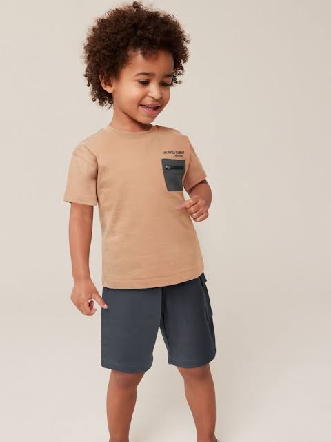 Next buy tan brown 100% cotton t-shirt