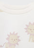 Mango Lion Printed cotton joggers & sweatshirt